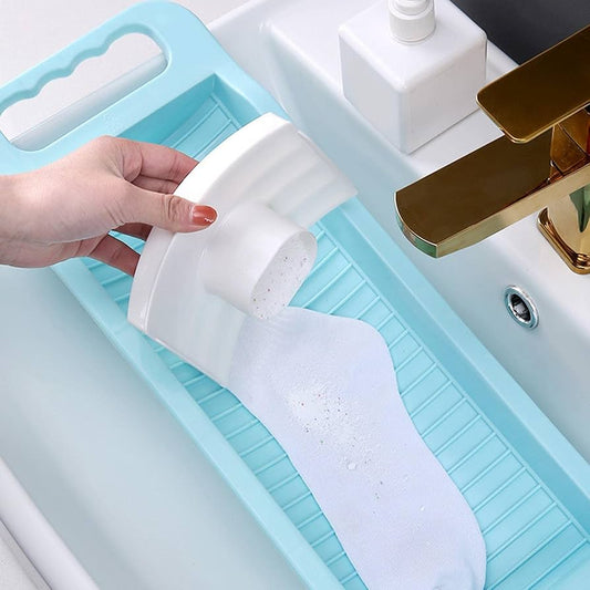 Mini washboard for delicate laundry