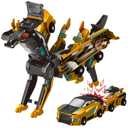 Collision Transforming Robot Dinosaur Car Toy