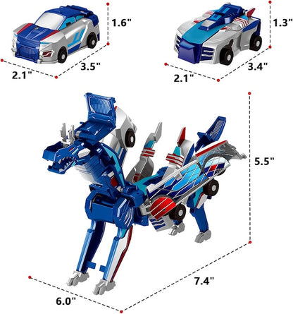 Collision Transforming Robot Dinosaur Car Toy