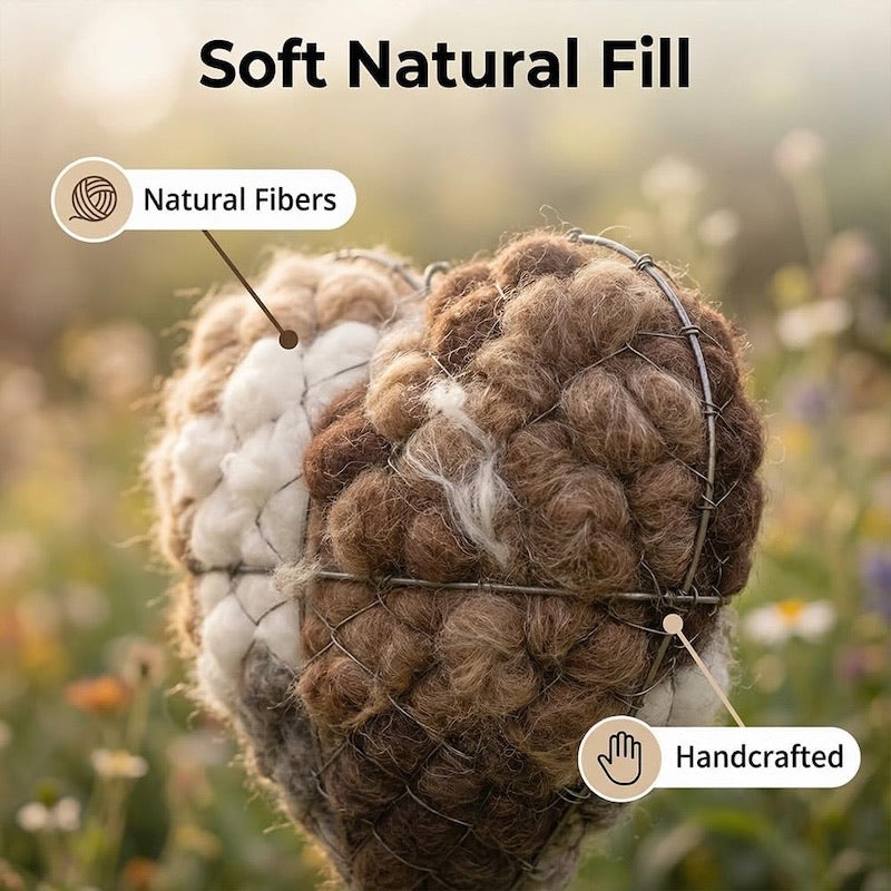 100% NATURAL ALPACA FIBER