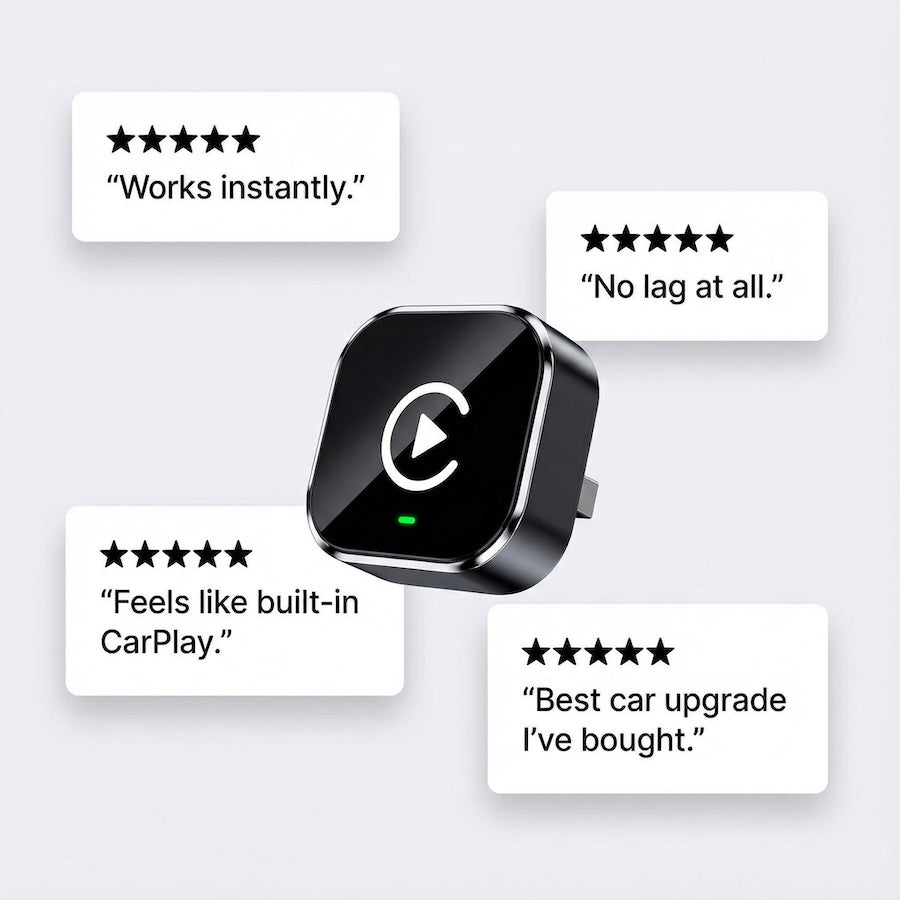 Allverto™ Wireless CarPlay & Android Auto Adapter