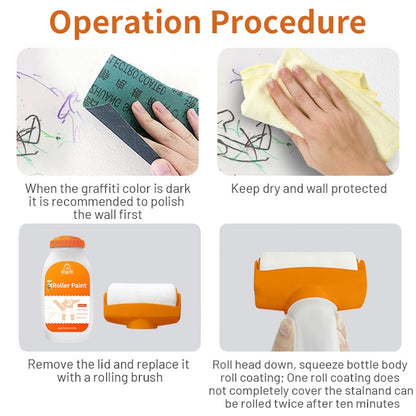 WallFixRoller™ – 2-in-1 Wall Repair Tool