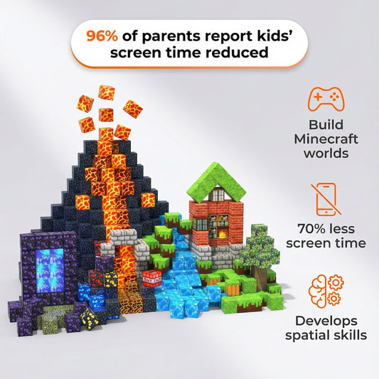 Montessori Magnetic Blocks